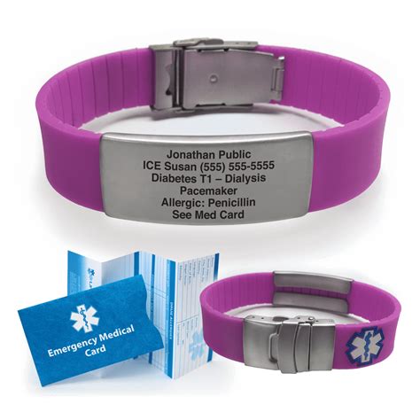 Custom Medical Alert Bracelets & Stethoscope Tags - goimagine