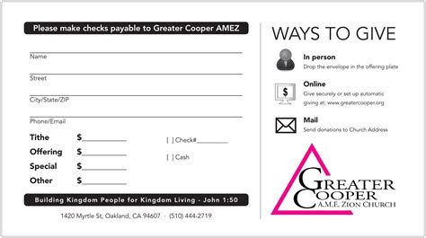 Custom Offering Envelope Design Service Template 07