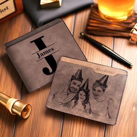 Custom Photo Wallet - Unique Gifts for Men MyPhotoWallet