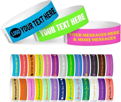Custom Printable Wristbands