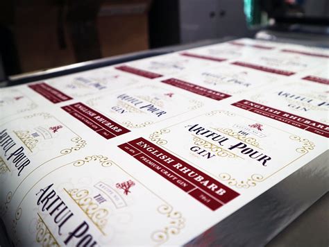 Custom Product Labels UK printing in any size from 0.1p each