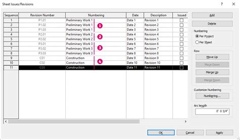 Custom Revision Numbering - Autodesk