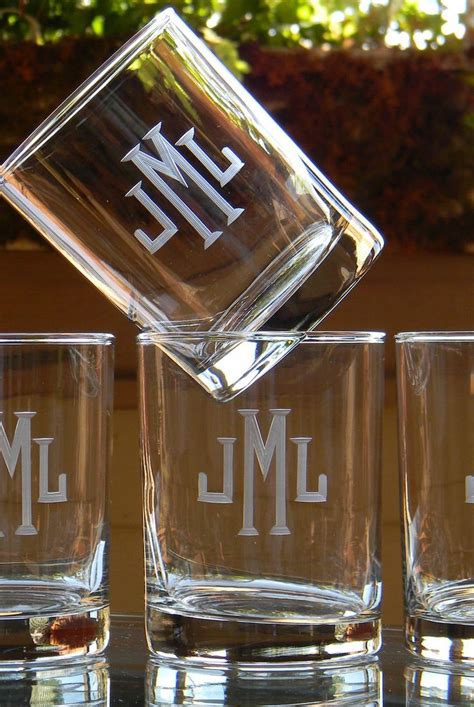 Custom Rocks Glasses: Custom Engraved Rocks Glasses - Well Told