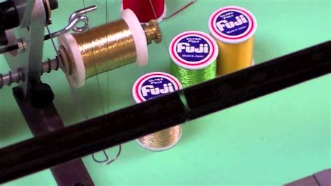 Custom Rod Building Thread Inlays YouTube
