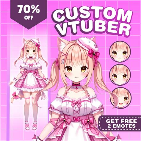 Custom VTuber Model Etsy