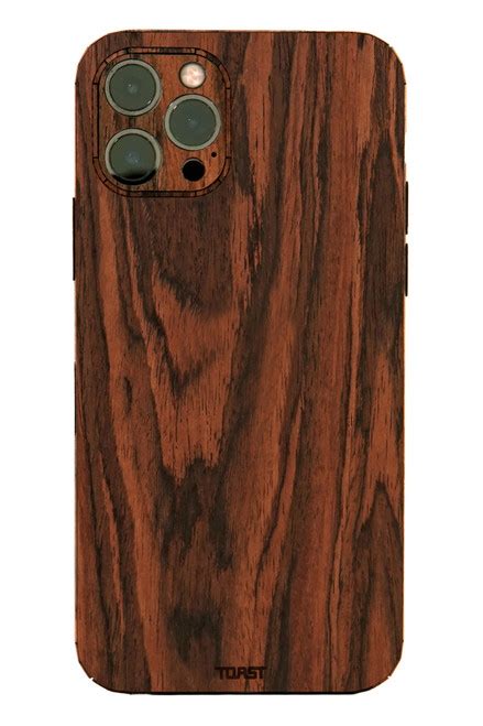 Custom Wood Phone Covers - Toast