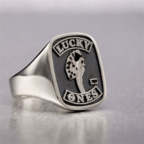 Custom biker rings.  We offer a free sizing Service & a custom made motorcycle club ri...