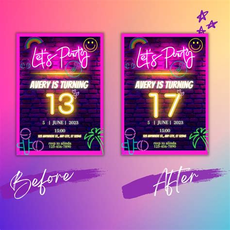Custom birthday invitations.  Customize your party invite, send online instantl...