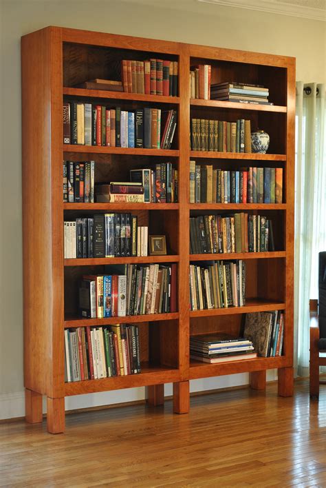 Custom bookshelf. Unfinished, Stained or Custom Painted Bookshelves. This is the place to order standard bookcases or custom built in bookshelves for any room in your home. Great for a library, with sturdy 3/4 inch shelves to … 