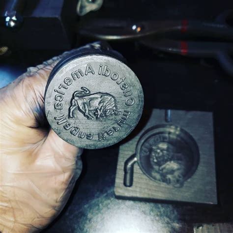 The coin itself will, of course, need a mold, but the spinner piece will also need a mold. Once each is finished, the two pieces are put together to form a finished spinner challenge coin. This makes custom spinner coins more expensive than your everyday challenge coin, but they are also so much more than your average challenge coin. Our custom .... 