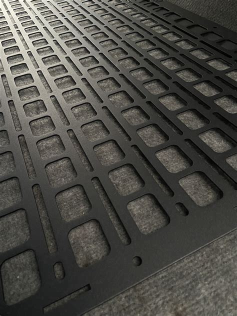 Custom cut molle panel. .  ...