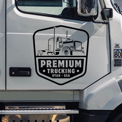 Custom decals for semi trucks.  Eye-Catching Designs: Customizable graphics that draw attention ...