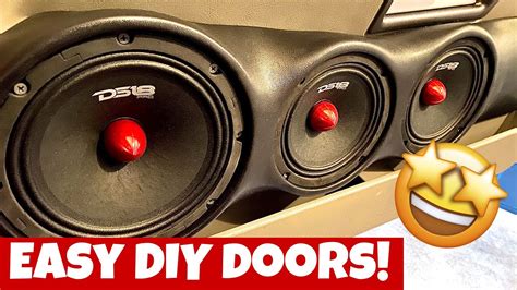 Upgrading the rear door speakers provide fullness in your music and makes sure your passengers don't feel left out. Single 8.00 in Speaker Pods compatible with the Rear Door of a 13-18 N... $ 216.99 - $ 349.99. ... Custom Speaker Pods .... 