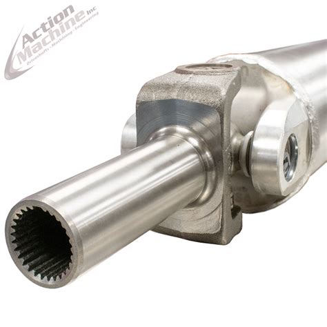 Custom driveshaft with slip joint