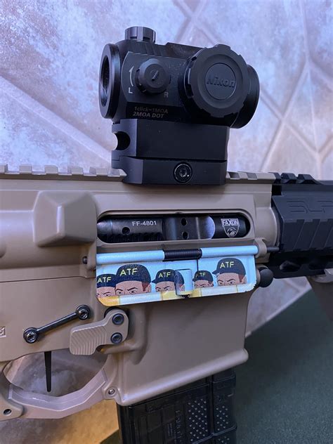 More Information. Reviews. Our Ejection Port Covers are made from stamped cold rolled carbon steel with a heavy Phosphate coating. The Dust Cover is then treated using the ultra durable Cerakote process. These covers fit standard 223,556 AR15 upper receivers. Fits 556, 223, 6.8, 300 AAC, and will not fit RRA 9mm or UMARX 22.. 
