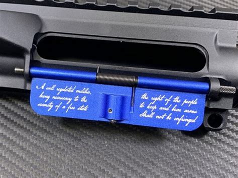 AR-15 6mm ARC Dust Cover - Premium Laser Engraved Inside & Outside- These AR15 ejection port covers are engraved with an industrial laser that oxides . Home; About Us; Gift Certificates; Gift Registry ; Contact Us; My Cart 0; MY Account; Menu. 0 Items ×. Toggle navigation. AR15. AR10. Glock. Gun Engraving. Lifestyle. Gallery. Dealers. Home; AR15; …. 