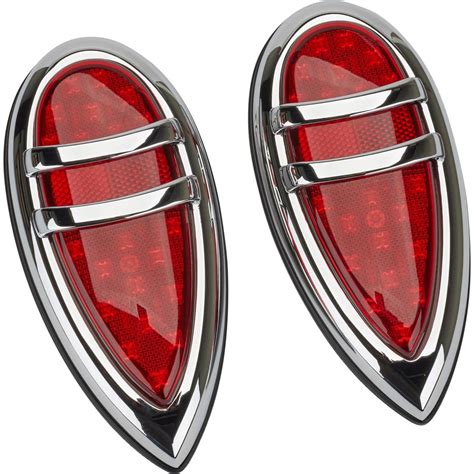 Custom hot rod tail lights.  Factory SWB Custom Cab Fleet Side roller, As Solid as y...