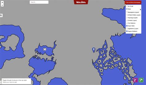 Custom interactive map maker.  You can start from Create a custom fantasy map of Westeros ...