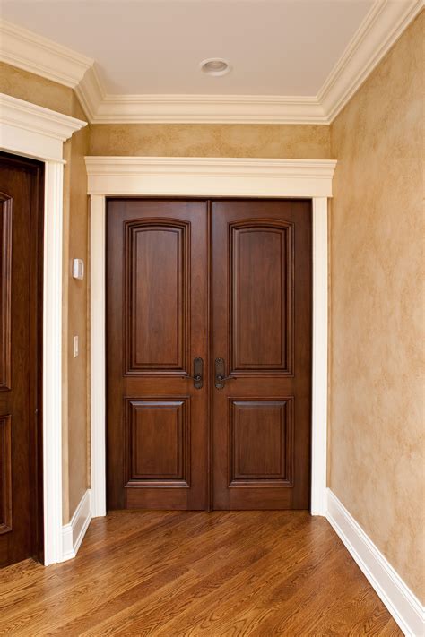 Custom interior door. In interior design, doors play a crucial role in enhancing the overall aesthetic appeal of a space. They not only serve as functional elements but also contribute to the style and ... 