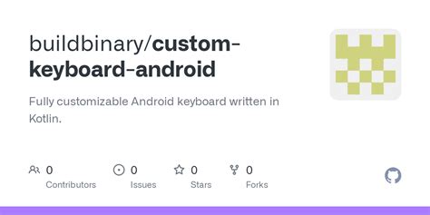Custom keyboard android github.  The architecture might be a little overkill for simple key...