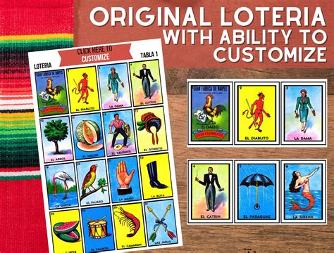 Custom loteria. Check out our personalized loteria card (digital copy only) | custom loteria card selection for the very best in unique or custom, handmade pieces from our prints shops. Etsy. Categories Accessories Art & Collectibles Baby Bags & Purses Bath & Beauty Books, Movies & Music ... 