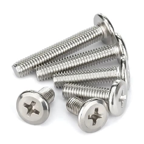 Custom machine screws.  Choose materials like stainless steel, titanium, ...