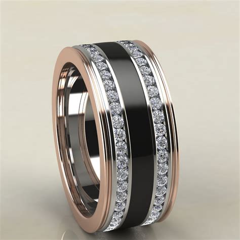 Custom mens wedding bands. It also worked out since this can't be resized so buying a backup size was affordable. King Will Basic Silver Tungsten Ring for Men Wedding Band Engagement Ring Comfort Fit Beveled Edges. This isn’t the exact ring but looks quite similar to the one we picked out from the jeweler where we got my engagement ring. 