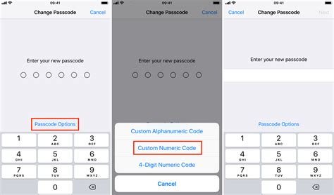 Custom numeric passcodes on iPhone – tempertemper