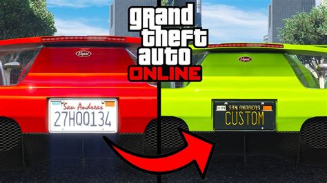 Custom plates gta 5 online. You could just create another custom plate with a random sequence of numbers/letters to make it appear random. Come on man, don't leave us hanging. You can't just straight-up admit you're ashamed of your custom license plate without telling us what it is. Use the iFruit app again to change it. 