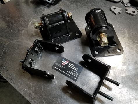 Custom poly motor mounts.  they're a great solution for mounting you engine into yo...