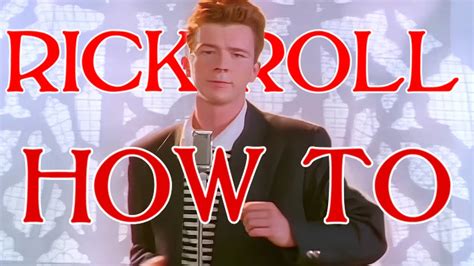 Custom rickroll. Rick Roll (Different link + no ads) for all you monstersOriginal Videohttps://m.youtube.com/watch?v=dQw4w9WgXcQRick Astleyhttps://m.youtube.com/channel/UCuAX... 