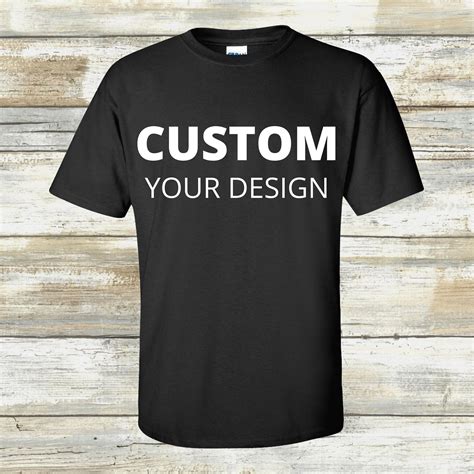 Custom t shirts cheap. Ordering no minimum custom shirts is simple with our online ordering process. First, select your product from our catalog. Next, choose your color and click “Start Designing” and enter our easy-to-use Design Studio. Then, upload your logo/design, or use our free resources and adjust your design until you are satisfied. 