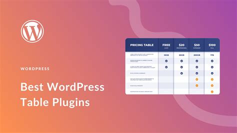 Custom table plugin wordpress.  15 hours ago · Learn if and how you can safely chang...