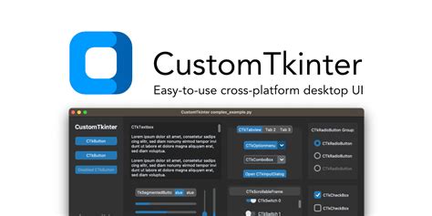 Custom tkinter.  Beginner tutorials for CustomTkinter on the grid system, how to use fram...
