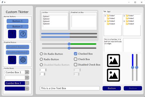 Custom tkinter.  CustomTkinter is a python GUI library that is built on top of pytho...