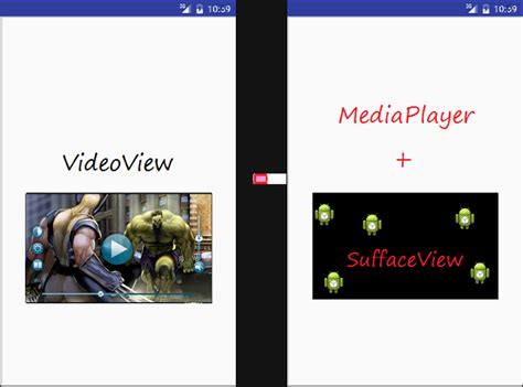 Custom videoview android example.  We can add video in this video view from different reso...