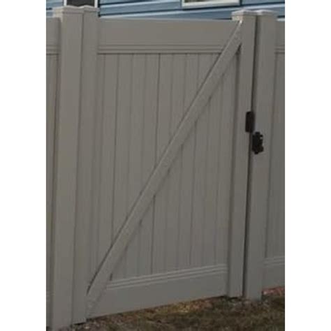 Custom vinyl gate.  Each kit includes all the components needed to build a custom...