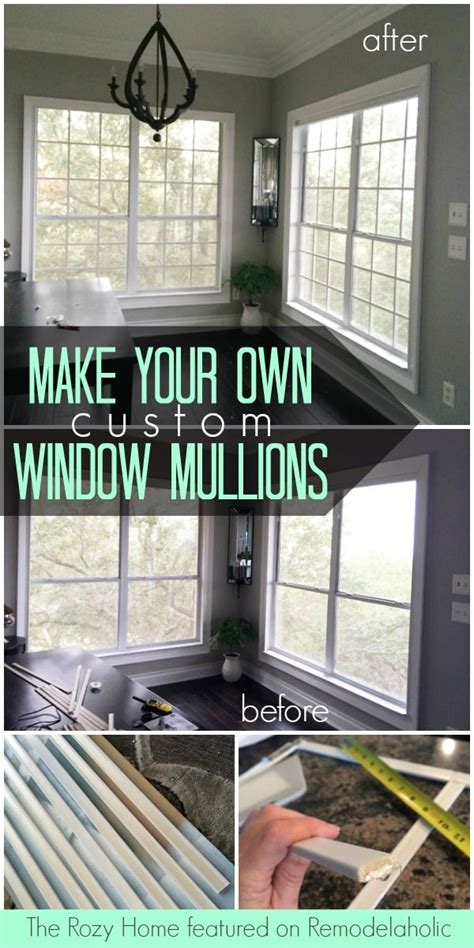Custom window mullions.  The Home Depot Discover how replacement mullions for windows enh...