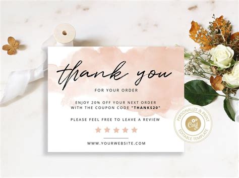 CustomSmallBusinessThankYouTemplateEditableSmallBusinessThank