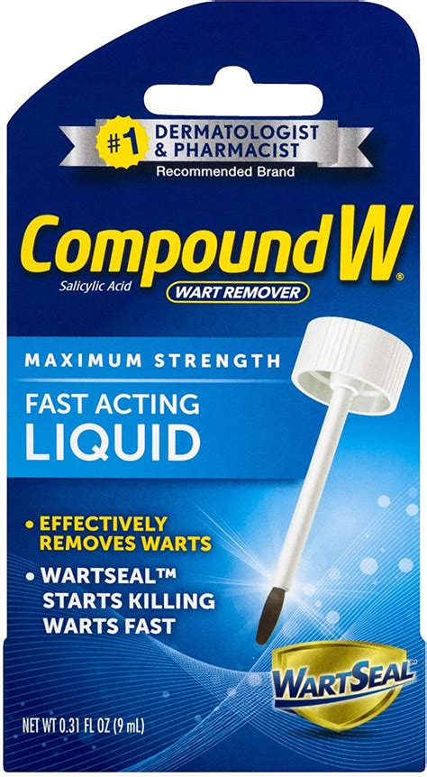 Customer Reviews: Compound W Fast Acting Liquid Salicylic Acid Wart …