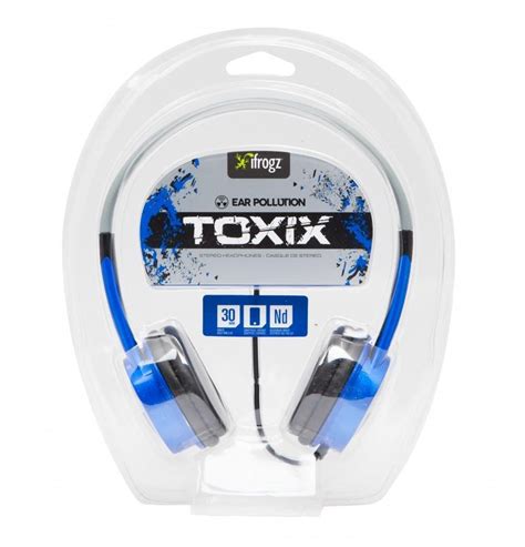 Customer Reviews: EarPollution Toxix Headphone Blue EP-TX …