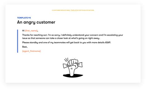 Customer Service Email Templates Response Example & 5 for Support