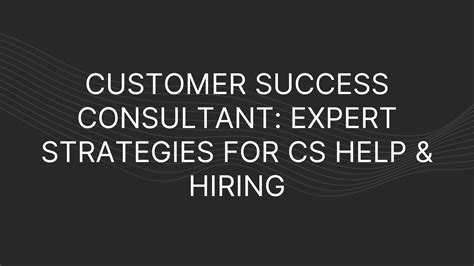 Customer Success Consultant till RecMan • Academic Work • …