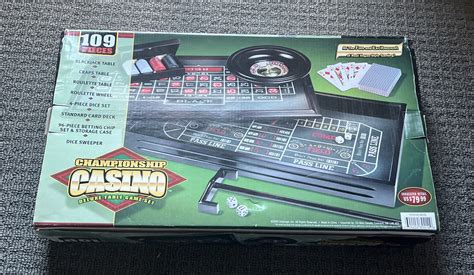championship casino deluxe table game set
