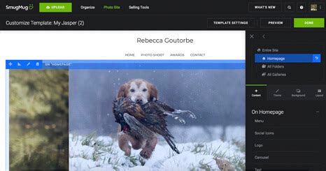 Customise Smugmug How To Customise Smugmug Website Template