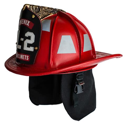 Customizable Phenix TL2 Traditional Leather Fire Helmet NFPA …