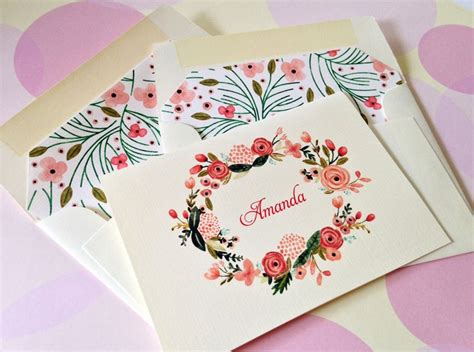 Customizable Stationery French - Etsy