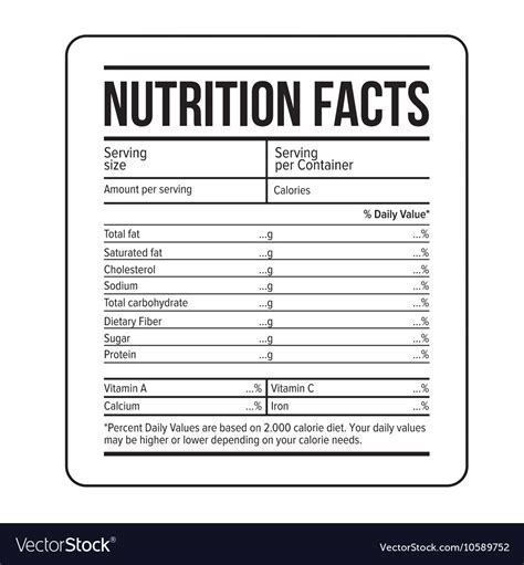 Customizable blank nutrition facts template word. Things To Know About Customizable blank nutrition facts template word. 