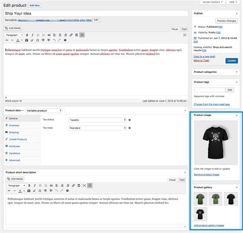 Customize WooCommerce Product Images (Placement and size)