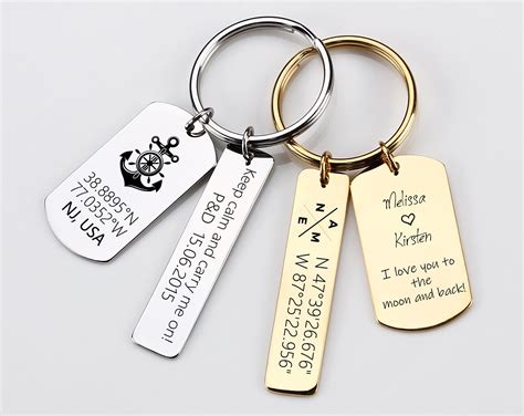 Customized keychains near me.  Shop personalized key chains & key rings at P...